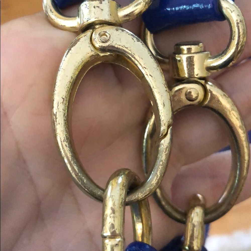🆕 Large Blue Purse - Picture 7 of 8